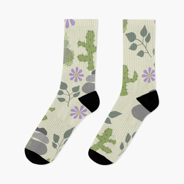 Artikelvorschau, Boho-Muster-Blumen-Kaktus-Zen-Steine entworfen und verkauft von ChantalDesign.