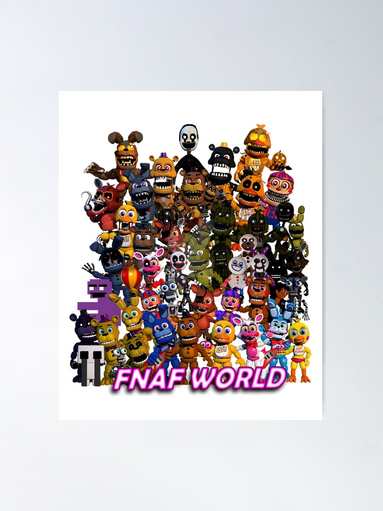 Fnaf World Roster
