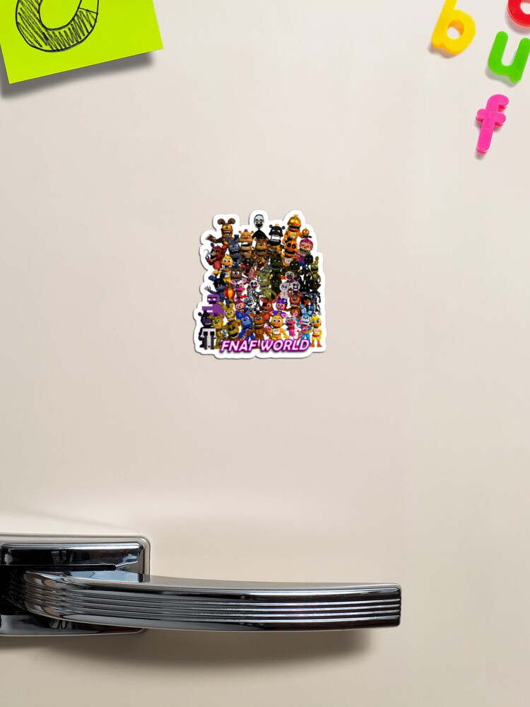 Fnaf World Magnets for Sale