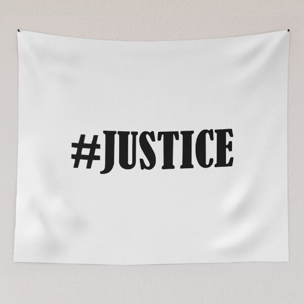 Item preview, JUSTICE (BLACK PRINT) designed and sold by BodieSomali.