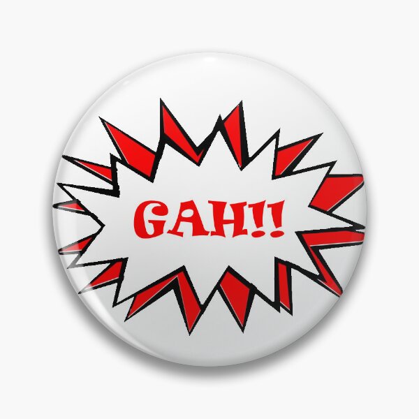 Item preview, Gah sticker for gio designed and sold by Edentheperson.