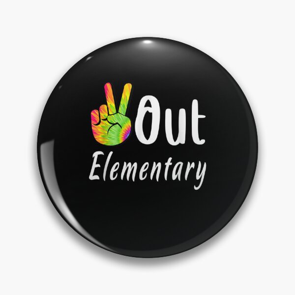 Item preview, Peace Out Elementary Last Day of School Elementary Grad Cute T-Shirt designed and sold by shop   luisant.
