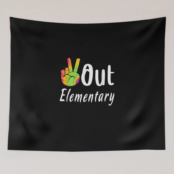 Item preview, Peace Out Elementary Last Day of School Elementary Grad Cute T-Shirt designed and sold by shop   luisant.