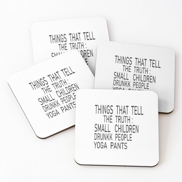 Item preview, things that tell the truth yoga pants  designed and sold by ASSOUKI9.
