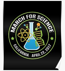 March for Science California Poster