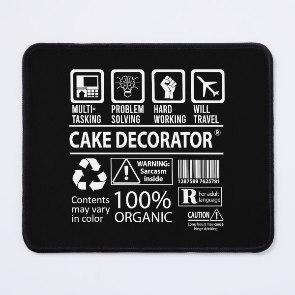 Item preview, Cake Decorator T Shirt - Multitasking Job Gift Item Tee designed and sold by miraschroe.