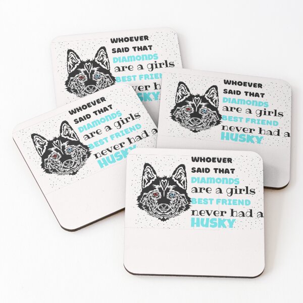 Item preview, Husky Are A Girls Best Friend Dog Mom designed and sold by SENMARO100.