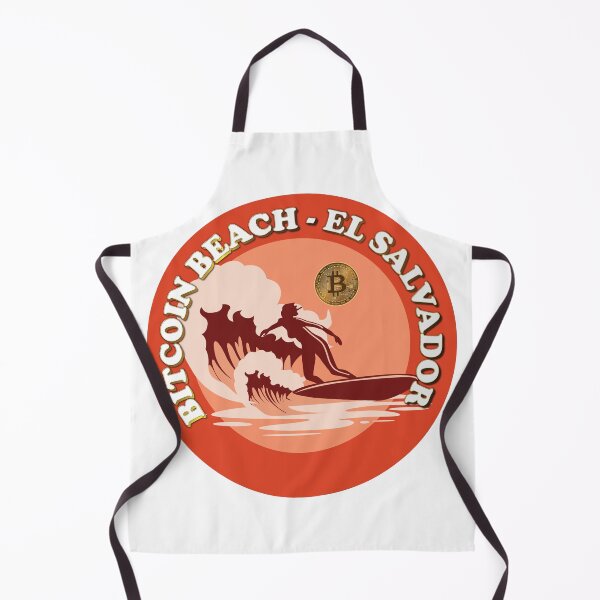 Item preview, Bitcoin Beach, El Zonte, El Salvador - Surfer Girl designed and sold by johnta17.
