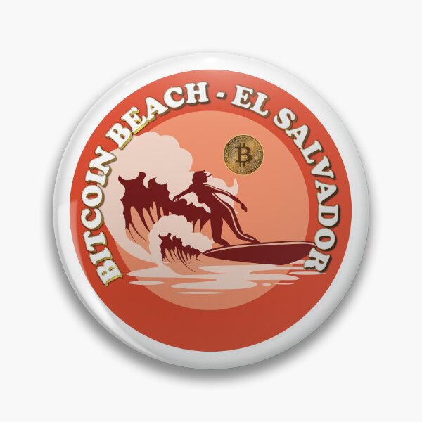 Item preview, Bitcoin Beach, El Zonte, El Salvador - Surfer Girl designed and sold by johnta17.