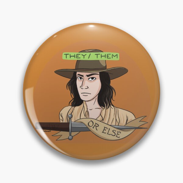 Item preview, They/Them Or Else designed and sold by beabravo.