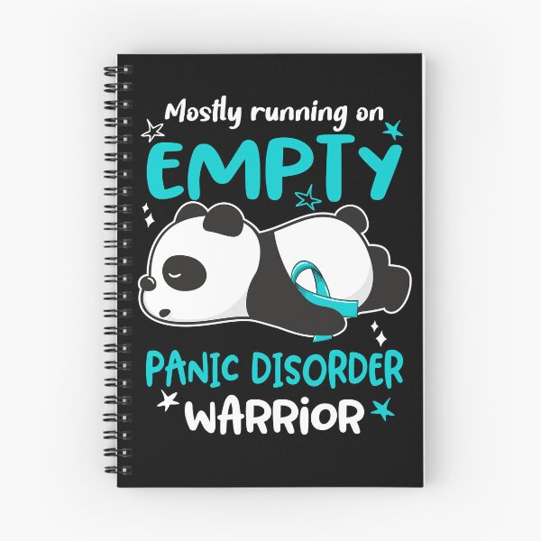 Item preview, Panic Disorder Awareness - Mostly Running On Empty Panic Disorder Warrior designed and sold by Hilten.