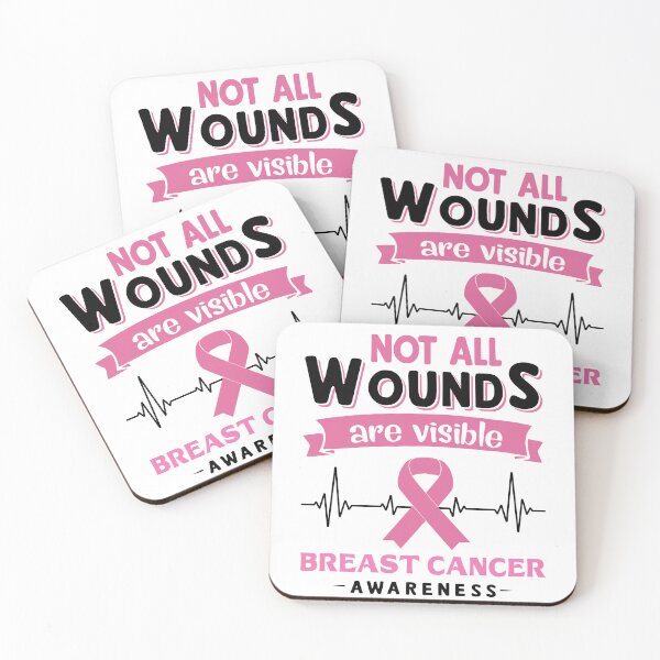 Item preview, Breast Cancer Awareness - Not Every Disability Is Visible designed and sold by RidnerStore.