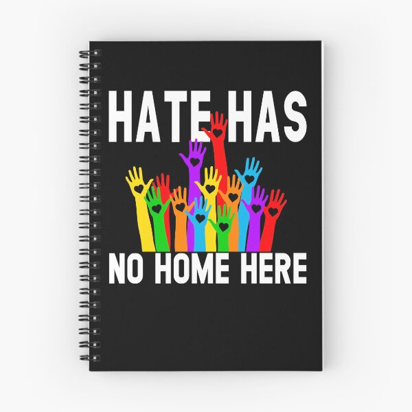 Item preview, Hate Has No Home Here Poster designed and sold by Simeon	 Dorelus.