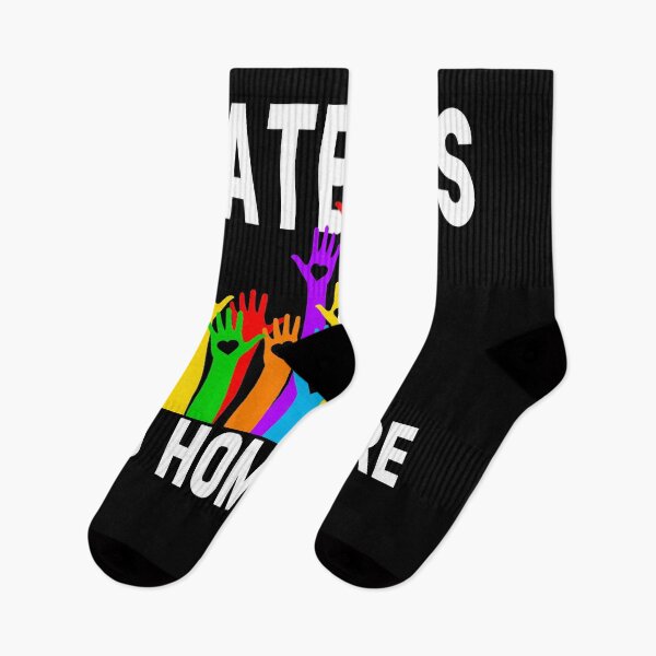 Item preview, Hate Has No Home Here Poster designed and sold by Simeon	 Dorelus.