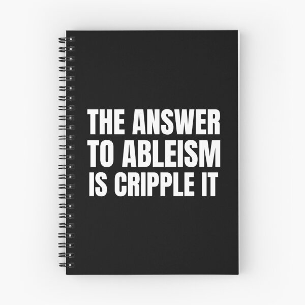 Item preview, The Answer To Ableism Is Cripple It designed and sold by BinhKhiemshop.