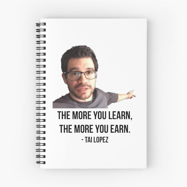 Item preview, Tai Lopez the More You Learn designed and sold by BinhKhiemshop.