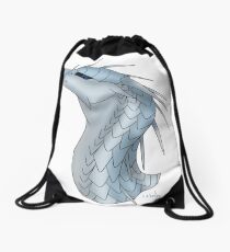 Winter Wings of Fire Drawstring Bag