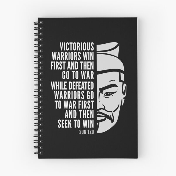 Item preview, Sun Tzu Inspirational Quote Victorious and Defeated Warriors designed and sold by BinhKhiemshop.