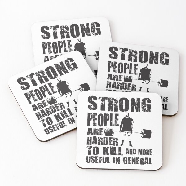 Item preview, Strong People Are Harder To Kill  Deadlift designed and sold by BinhKhiemshop.