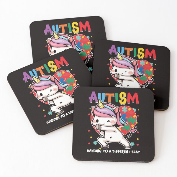 Item preview, Autistic Unicorn Autism Awareness Heart Ribbon Puzzle Health designed and sold by TomGiantDesigns.