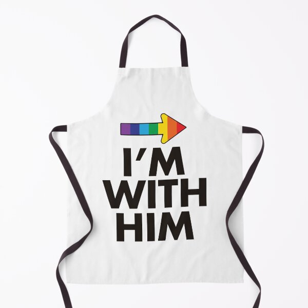 Item preview, I Am With Her - I Am With Him Gay Couples designed and sold by ShijiKuwana.