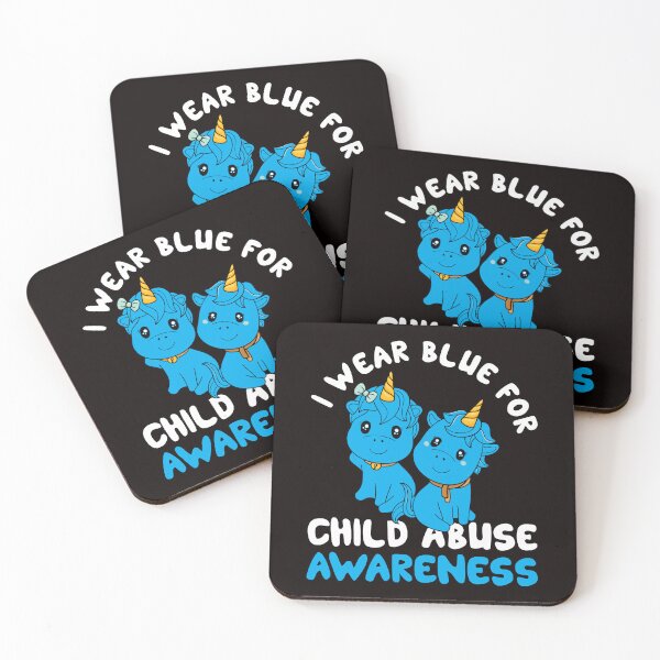 Item preview, Child Abuse Prevention Month Blue Ribbon Awareness Support designed and sold by TomGiantDesigns.
