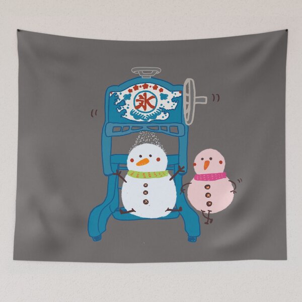 Item preview, Snow man ice machine designed and sold by littleredcheeks.