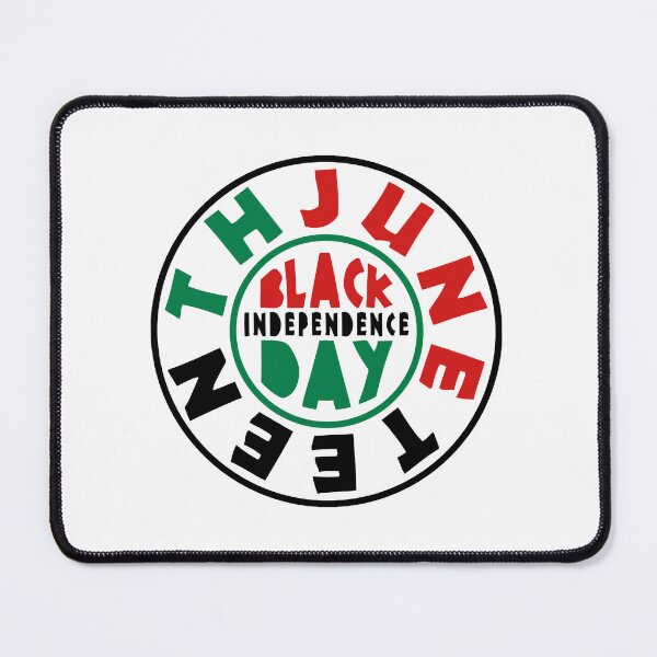 Item preview, Juneteenth Circle Typography designed and sold by ShijiKuwana.