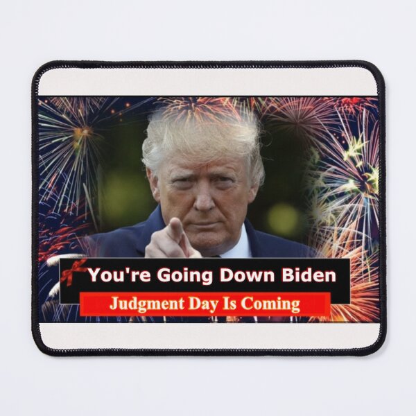 Item preview,  You're going down Joe Biden Red designed and sold by Rowena Jones.