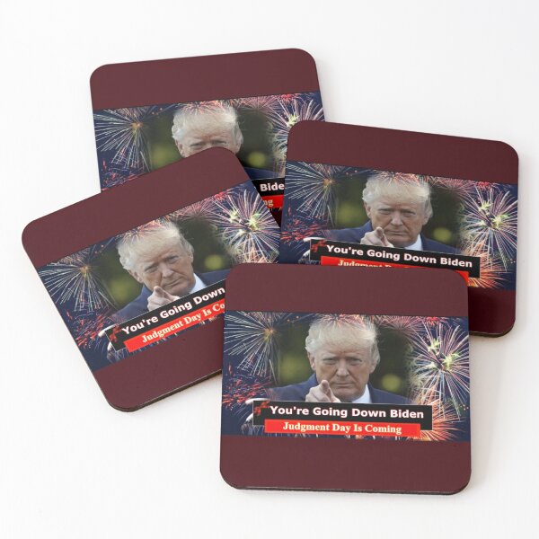 Item preview,  You're going down Joe Biden Red designed and sold by Rowena Jones.