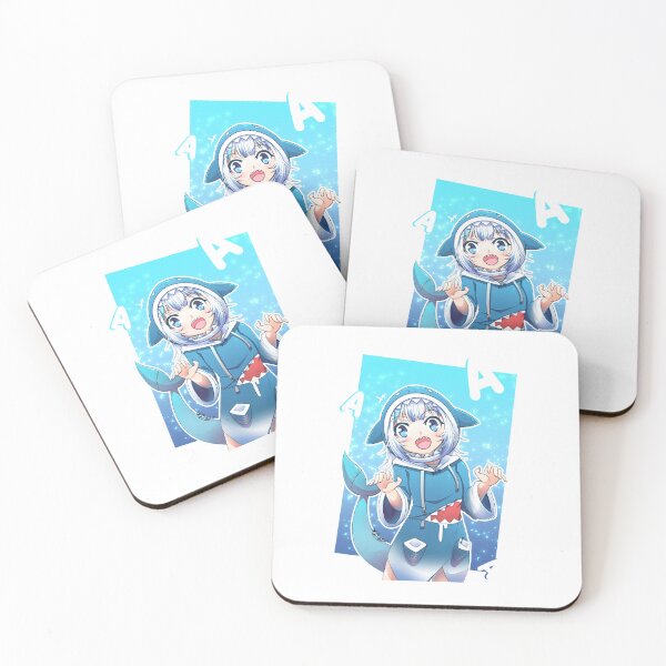 Item preview, Gawr Gura Peeker - Shrimp designed and sold by Amelia-Nina.