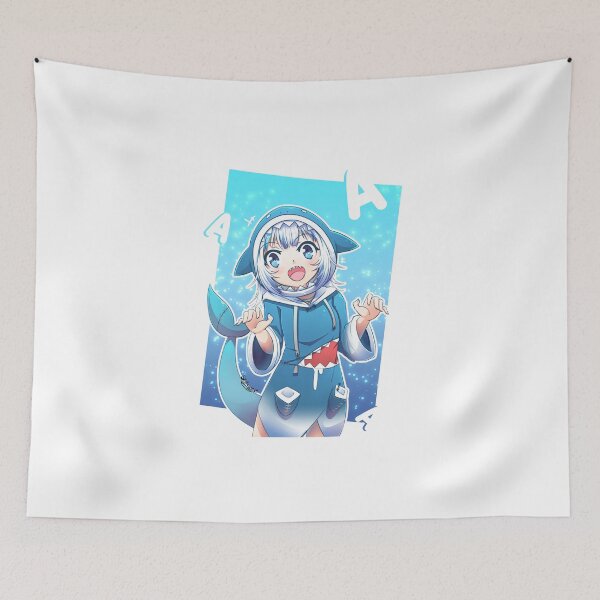 Item preview, Gawr Gura Peeker - Shrimp designed and sold by Amelia-Nina.