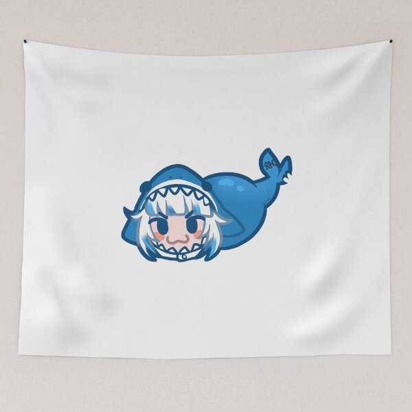Item preview, Gawr Gura Peeker - Shrimp designed and sold by Amelia-Nina.