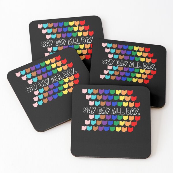 Item preview, Say Gay All Day  Ohio  House Bill 616  HB616  LGBTQ+  Stop Hate  Stop H8  Ally  Black Text W designed and sold by BernardoOr.
