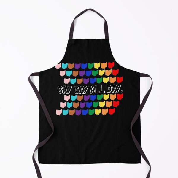 Item preview, Say Gay All Day Ohio House Bill 616 HB616 LGBTQ+ Stop Hate Stop H8 Ally Black Text W designed and sold by BernardoOr.
