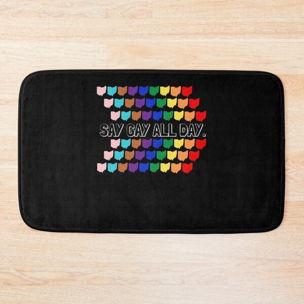 Item preview, Say Gay All Day  Ohio  House Bill 616  HB616  LGBTQ+  Stop Hate  Stop H8  Ally  Black Text W designed and sold by BernardoOr.