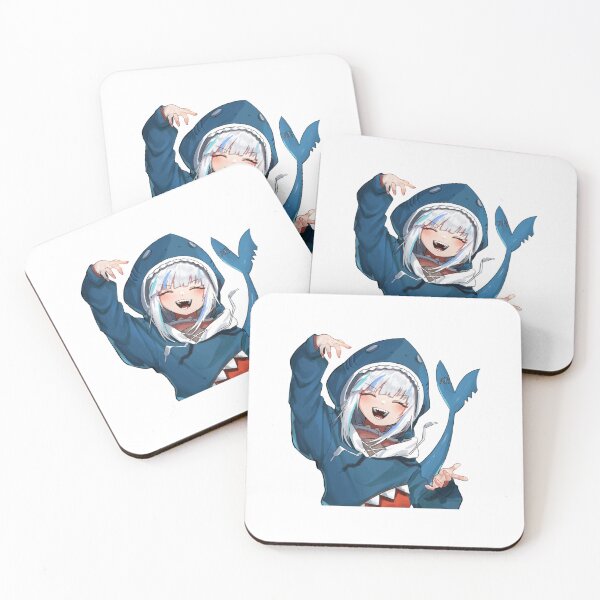 Item preview, Gawr Gura Peeker - Shrimp designed and sold by Amelia-Nina.