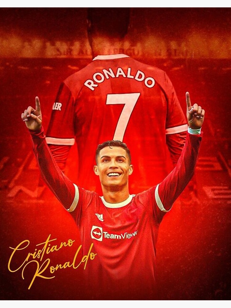 Cristiano Ronaldo - Siuuu | Art Board Print