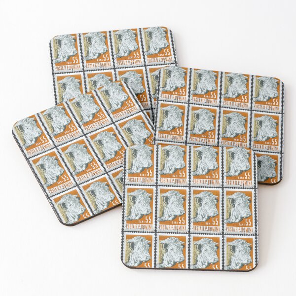 Item preview, Bull Vintage Postage Stamp designed and sold by Factory57.