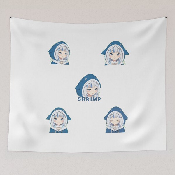 Item preview, Gawr Gura Peeker - Shrimp pack designed and sold by Amelia-Nina.