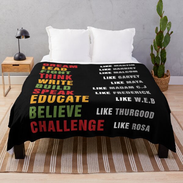 Item preview, Dream Like Martin Lead Like Harriet Fight Like Malcolm Black History designed and sold by Simeon	 Dorelus.