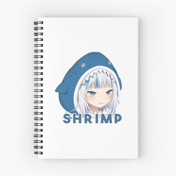 Item preview, Gawr Gura Peeker - Shrimp designed and sold by Amelia-Nina.