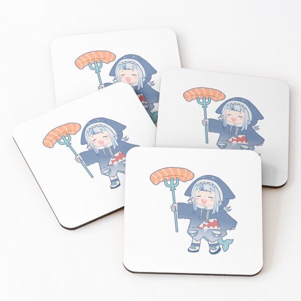 Item preview, Gawr Gura Peeker - Shrimp designed and sold by Amelia-Nina.