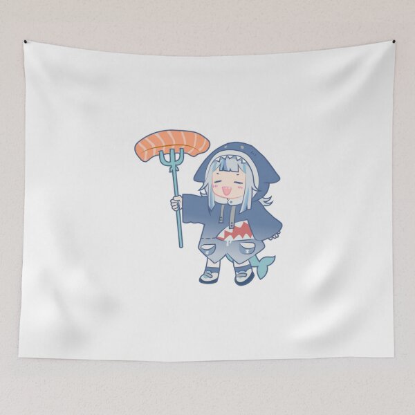 Item preview, Gawr Gura Peeker - Shrimp designed and sold by Amelia-Nina.