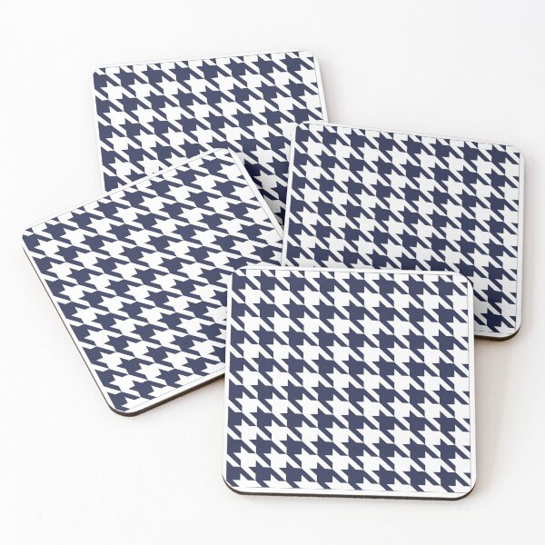Item preview, Navy hounds Tooth designed and sold by Nelli Designz.