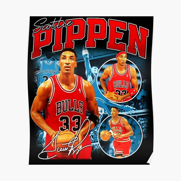 Scottie Pippen Posters for Sale | Redbubble