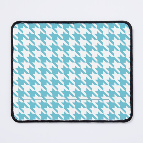 Item preview, Aqua hounds Tooth designed and sold by Nelli Designz.