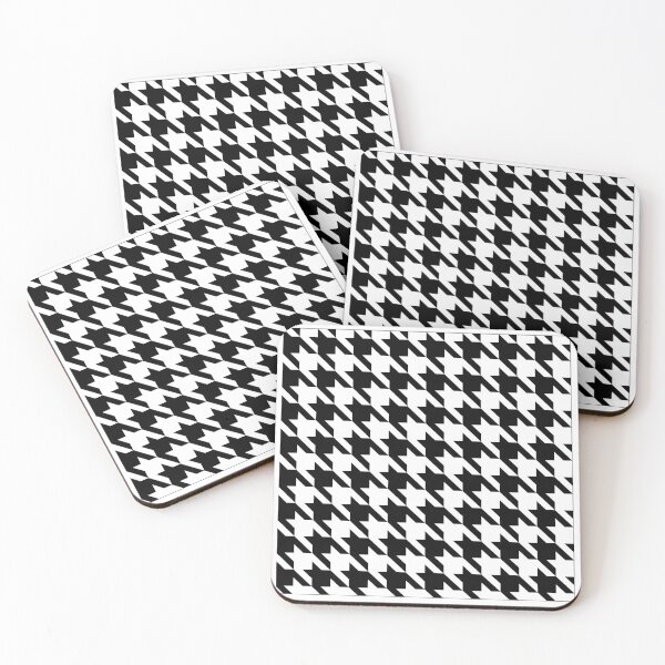 Item preview, Black hounds Tooth designed and sold by Nelli Designz.