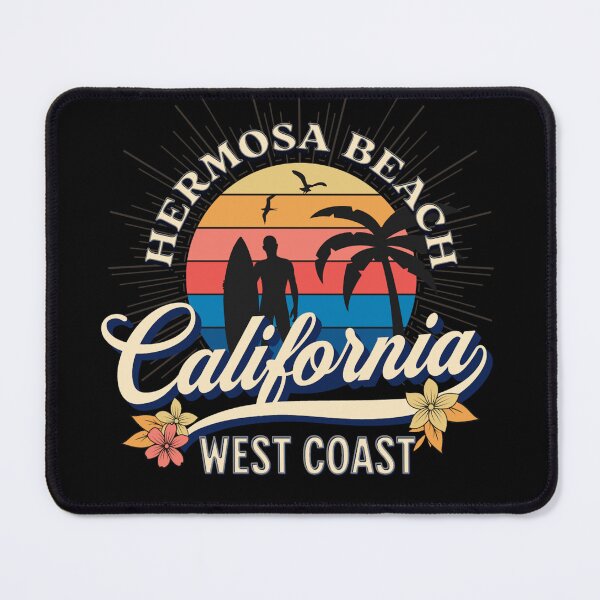 Item preview, Los Angeles Hermosa Beach California Surfing designed and sold by CattlettArt.