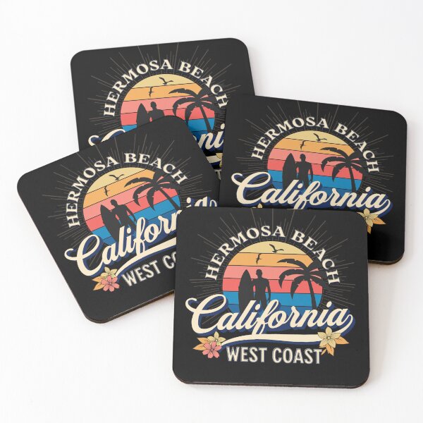 Item preview, Los Angeles Hermosa Beach California Surfing designed and sold by CattlettArt.